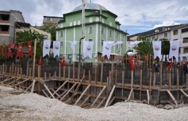 Bursa Osmaniye Cami'nin temeli atıldı!