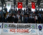TOKİ Kars Konutları'nın kuraları çekildi!