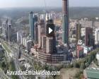  Maslak bölgesi iş kulelerinden havadan video! 