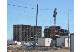 Karaman'da inşaattan düşen işçi yaralandı!