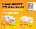 Penelope Club ve Penelope mağazalarında Mart'a özel yüzde 25 indirim! 