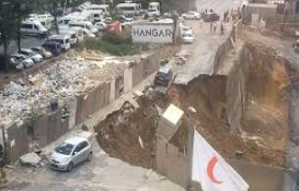 Ümraniye Belediyesi'nden hafriyat çökmesi açıkması!