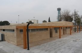 Manisa Sümerbank arazisine sosyal alan inşa ediliyor!