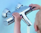 Grohe termostatik bataryalarla bebekler banyoda artık daha güvenli!