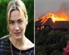  Kate Winslet'ın 380 bin sterline aldığı evi yandı!