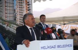Kayseri Melikgazi'deki dönüşüm projesinin temeli atıldı!
