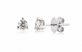 D Diamond'dan pırlanta tektaş küpelere yüzde 40 indirim!