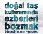 İMİB Doğal Taş Tasarım Yarışması'nda birinciye 12 bin TL ödül verilecek!
