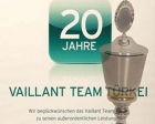 Vaillant Türkiye'ye Vaillant Group 2012 Sürdürülebilirlik Ödülü!