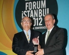 İbrahim Dumankaya'ya Forum İstanbul 2012 Eğitim Ödülü!