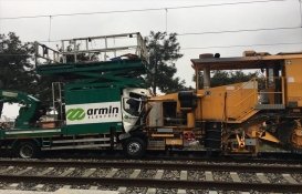 Halkalı-Sirkeci Banliyö Hattı'nın deneme sürüşünde kaza!