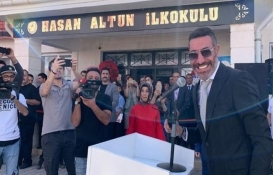 Hakan Altun babasının adına okul yaptırdı!