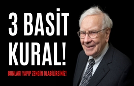 Warren Buffet ilk paranızı kazanmak için 3 basit kuralı verdi!