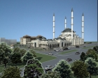 Simferopol'da inşa edilecek Cuma Camii'nin temeli atıldı!
