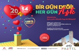 AND Pastel’de Sevgiler Günü’ne özel kampanya!