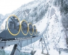 İsviçre Alpleri'nde 53 milyon dolarlık füniküler açıldı!