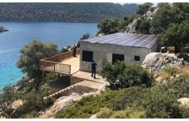 Antalya Demre'de sit alanına inşa edilen villa mühürlendi!