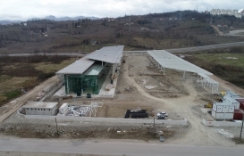 Altınordu Şehirlerarası Otobüs Terminali'nin inşaatı tam gaz!