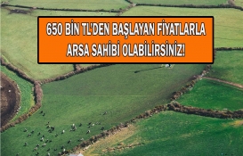 O ilde 62 adet konut imarlı arsa satılıyor! Arsa sahibi olmak isteyenler hemen bakın!