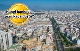 Özel bankalar da konut kredi faizlerini indirdi!