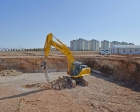 Kayseri Bünyan TOKİ'de temel açma çalışması başladı!