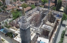 Şehzade Korkut Camisi 123 yıl sonra külahına kavuştu! 