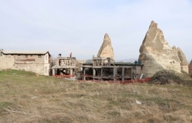Göreme'deki otel inşaatı durduruldu!