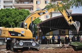 Mersin'de yıkım gerginliği!