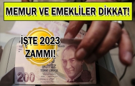 Emekli ve memurların 1 Ocak 2023 zam rakamları ortaya çıktı! Acil bu tabloya bakın!