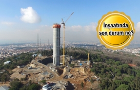 Küçük Çamlıca TV-Radyo Kulesi'nin ilk 3 katı tamamlandı!