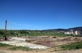 Gerede’de KYK'nın yurt inşaatı yükseliyor!