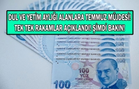 Dul ve yetim aylığı Temmuz zammıyla kaç TL olacak? Yeni rakamlar geldi! Yeni maaşlar ne kadar yatacak?