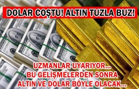 Dolar coştu, altın tuzla buz! Uzmanlar uyarıyor! Bu gelişmeler yaşanırsa altın ve dolar böyle olacak