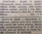 1947 yılında Ümraniye'de metrekaresi 1 liraya arsa satılacakmış!