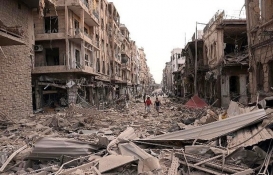 Suriye'deki 4 evden biri yıkıldı!