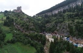 Trabzon Çal Mağarası'na seyir terası inşa ediliyor!