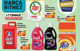 A101'de ekonomik Alo toz deterjan 10 kg 209 TL'ye, beyaz peynir 99 TL'ye, pirinç 42 TL'ye düştü! 