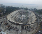Vodafone Arena'da çatı çelik iskeleti yerine kaldırıldı!