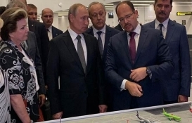 Putin, ESTA'nın inşa ettiği Yuri Gagarin Havalimanı'nın açılışını yaptı!