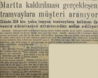 1957 yılında İstanbul Belediyesi kaldırılan tramvaylara müşteri aramış!