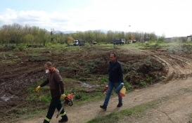 Kocaeli'de sahra hastanesinin yapıma başlandı!