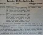 1944 yılında Tarabya'da Kalender Köşkü ve 156 dönüm arazisi satılacakmış!
