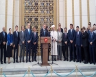 Cumhurbaşkanlığı Sarayı'ndaki Beştepe Millet Camii açıldı!