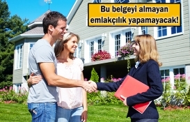 Emlakçılar dikkat! Son tarih 5 Aralık!