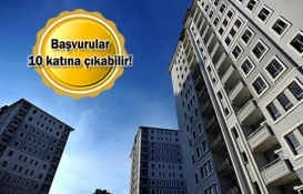 TOKİ 50 bin konut projesine 10 bin 820 başvuru geldi!