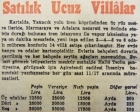 1954 yılında Yakacık'ta 22.500 liraya villa!