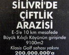 1992 yılında Silivri'de 200.000.000 liraya 9.100 metrekare çiftlik arazisi!
