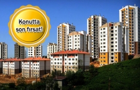 Konutta faiz indirimi ve yüzde 20 indirim için son gün!