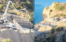 İzmir Karaburun’da inşaat krizi!