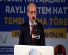Antalya'da hızlı tren seferleri 2020 yılında başlayacak!